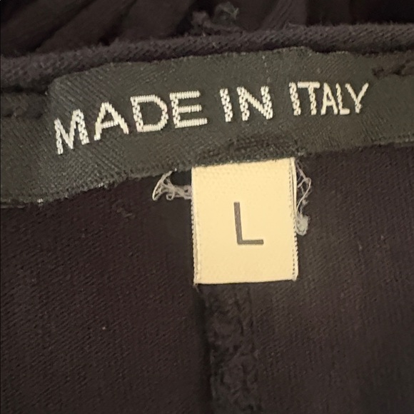 Euro Spoon My Made in Italy Black Fringe Tank w Ellum Texas Graphic Coachella - Picture 5 of 6